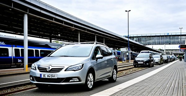 Location voiture nantes : votre véhicule juste à côté de la gare
